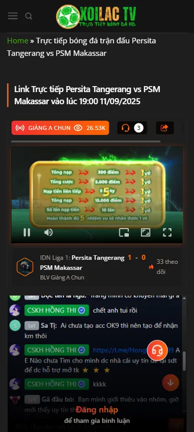 Xem trực tiếp bóng đá trên xoilac không lo giật lag