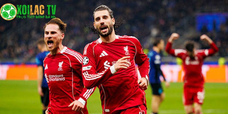 Liverpool thắng trước Inter Milan
